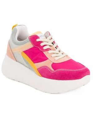 Marshalls Suede Sneakers For - Pink