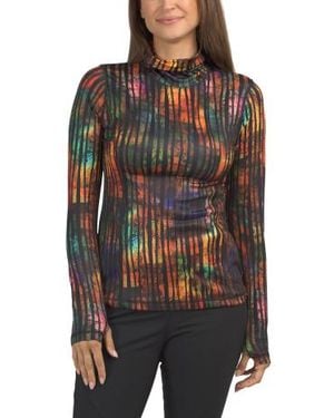 Marshalls Base Layer Turtleneck Top For - Red