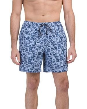 Marshalls Hydro Lined Volley Swim Shorts For - Blue