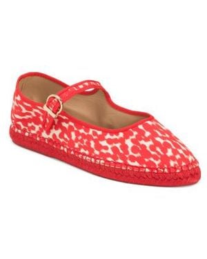 Marshalls Emmie Mary Jane Espadrille Flats For - Red