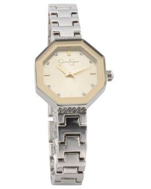 Marshalls Stainless Steel Octagon Bracelet Watch For - White