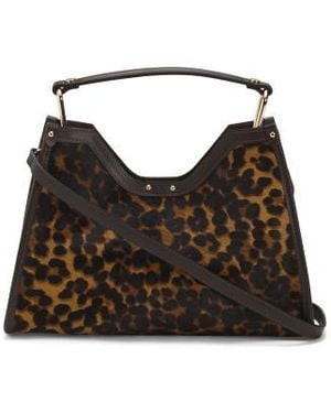 Marshalls Leather Square Top Handle Satchel For - Black