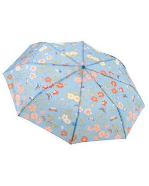 Marshalls Floral Butterflies Umbrella With Charm For - Blue