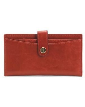 Marshalls Leather Blair Small Wallet For - Red