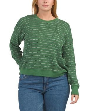 Marshalls Gigi Crew Neck Pull Over Top For - Green