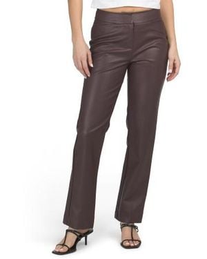Marshalls Faux Leather Dress Pants For - Gray