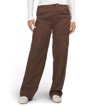 Marshalls Tencel Cargo Pocket Pants For - Brown
