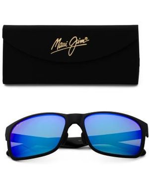 Marshalls 59Mm Sands Polarized Beach Style Sunglasses - Blue