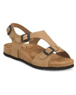 Marshalls Suede Mvp Comfort Sandals For - Brown