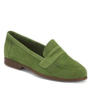Marshalls Suede Penny Strap Loafers For - Green
