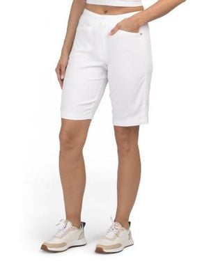Marshalls Upf 50 Classic Bermuda Shorts For - White