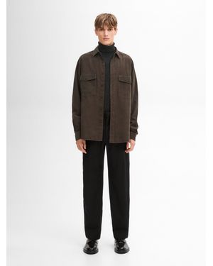 MASSIMO DUTTI Sobrecamisa Doble Bolsillo Algodón - Multicolor