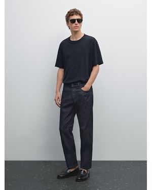MASSIMO DUTTI Jeans Slim Fit Ligero - Azul