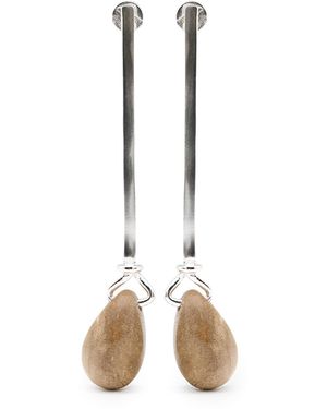 MASSIMO DUTTI Oorhangers Zaad - Metallic
