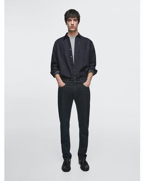 MASSIMO DUTTI Jeans Slim Fit - Blu