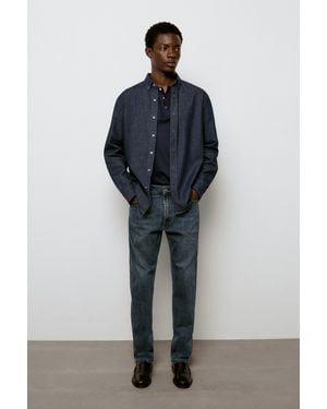 MASSIMO DUTTI Slim Fit Jeans - Blue