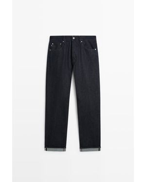 MASSIMO DUTTI Selvedge-Fit Jeans - Blue