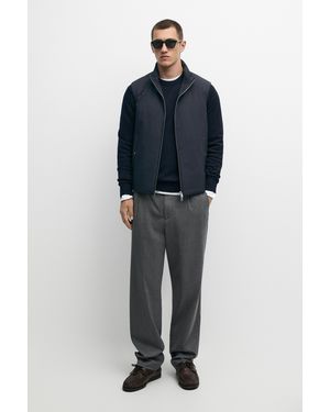 MASSIMO DUTTI Gilet Piumino Ultralight Water Repellent - Blu