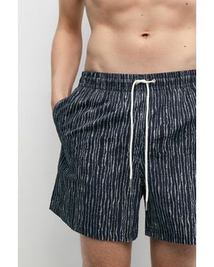 MASSIMO DUTTI Printed Swimming Trunks - Multicolour