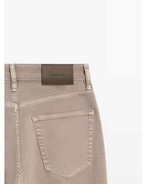 MASSIMO DUTTI Tapered Fit Jeans - Multicolour