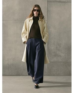 MASSIMO DUTTI Flowing Pants With Darts - Multicolor