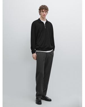 MASSIMO DUTTI Pantalon De Jogging - Noir