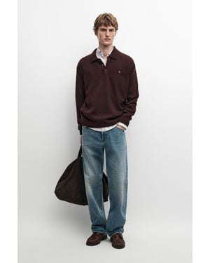 MASSIMO DUTTI Maglia A Polo - Rosso