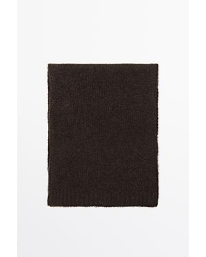 MASSIMO DUTTI Sciarpa - Nero