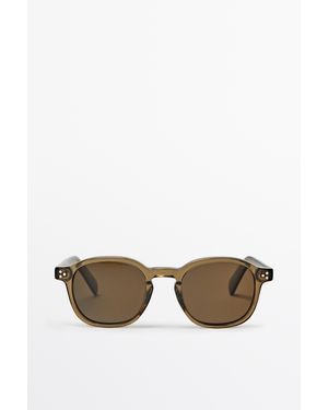 MASSIMO DUTTI Gafas De Sol Redondas - Multicolor