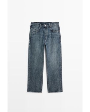 MASSIMO DUTTI Relaxed-Fit Jeans - Blue