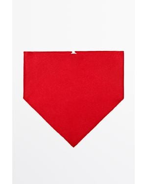 MASSIMO DUTTI Bandana - Rosso