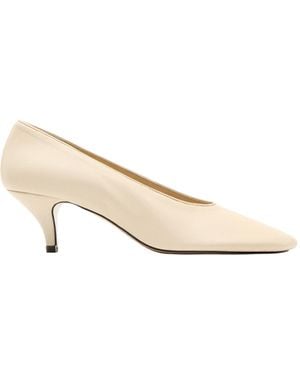 MASSIMO DUTTI Soft Heel Shoe - Natural