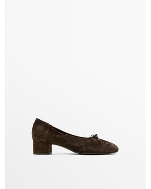 MASSIMO DUTTI Mary Janes Met Hoge Hak - Wit