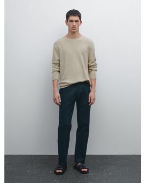 MASSIMO DUTTI Jeans Tapered Fit - Grigio