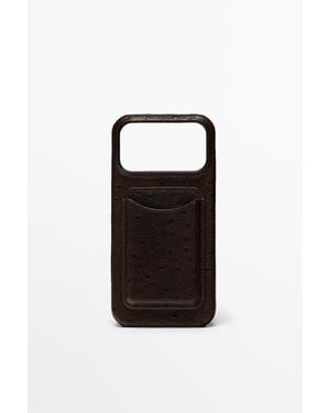 MASSIMO DUTTI Custodia Per Iphone 17 Pro Max - Nero