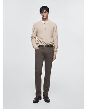 MASSIMO DUTTI Vaqueros De Corte Cónico - Multicolour