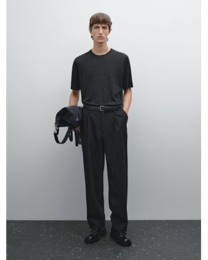MASSIMO DUTTI Maglietta - Nero