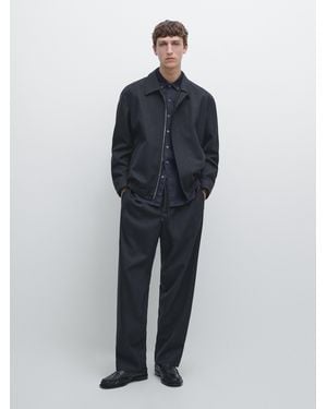 MASSIMO DUTTI Giacca Da Completo - Blu