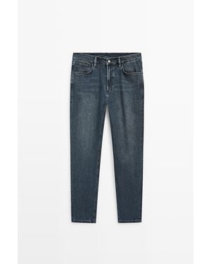 MASSIMO DUTTI Jeans Slim Fit - Azul