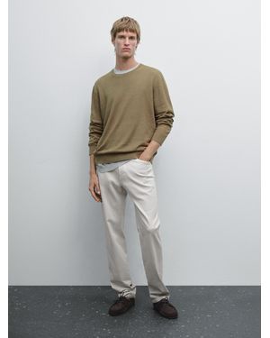 MASSIMO DUTTI Jeans Tapered Fit - Gris