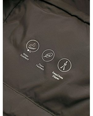 MASSIMO DUTTI Water-Repellent Extra Lightweight Puffer Gilet - Brown