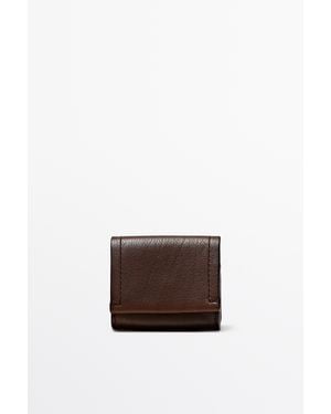 MASSIMO DUTTI Nappa Airpods Case - White