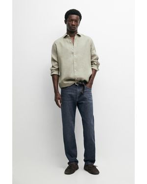 MASSIMO DUTTI Slim Fit Jeans - Blue