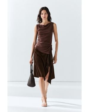 MASSIMO DUTTI 100% Cotton Knit Top - Multicolour
