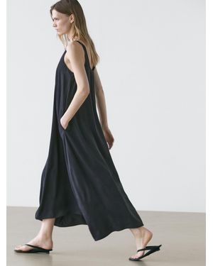 chinese dress ladies Massimo Dutti Maxi Dress Red, Massimo Dutti
