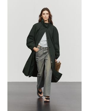 MASSIMO DUTTI Long Technical Parka - Multicolor