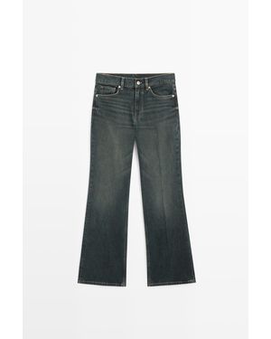 MASSIMO DUTTI Klokkende Jeans Met Halfhoge Taille - Meerkleurig
