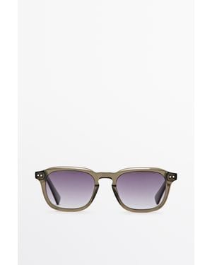 MASSIMO DUTTI Square Sunglasses - Multicolour