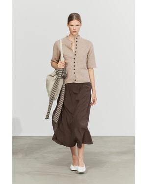 MASSIMO DUTTI Cardigan - Neutro