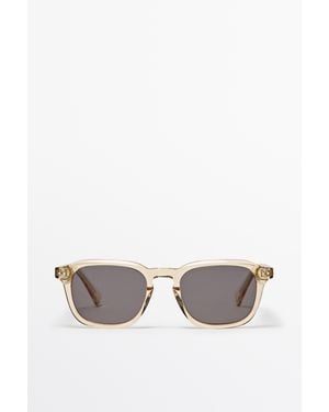 MASSIMO DUTTI Square Sunglasses - Multicolour